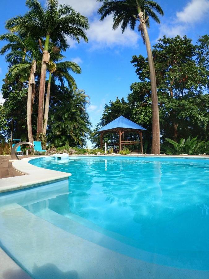 Gite Kaz A Topaze, Piscine, Jardin Tropical Sainte-Rose Esterno foto