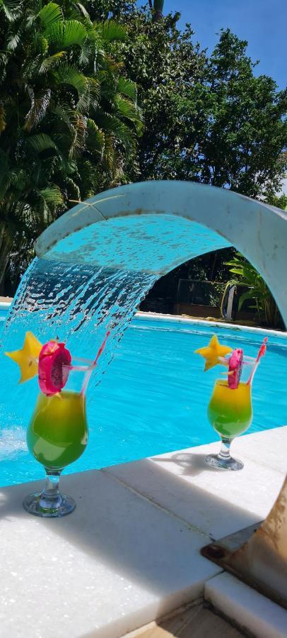 Gite Kaz A Topaze, Piscine, Jardin Tropical Sainte-Rose Esterno foto
