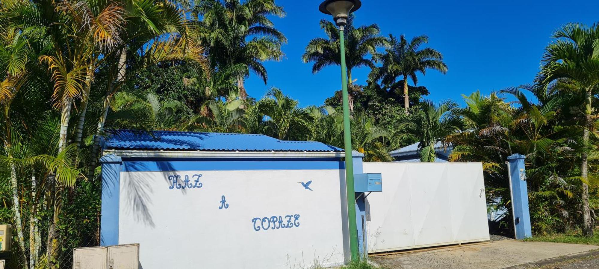 Gite Kaz A Topaze, Piscine, Jardin Tropical Sainte-Rose Esterno foto